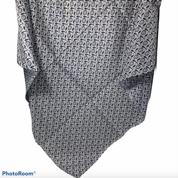 Wyoming Traders Wild Rag Calico Leaf Print Silk Western Scarf - 34.5" - Picture 2 of 2